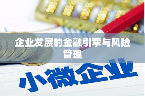 连江企业发展的金融引擎与风险管理