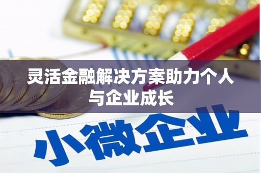 屏边灵活金融解决方案助力个人与企业成长