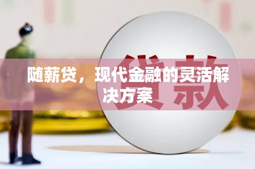 望谟随薪贷，现代金融的灵活解决方案