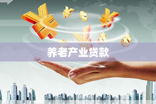 阿莲养老产业贷款