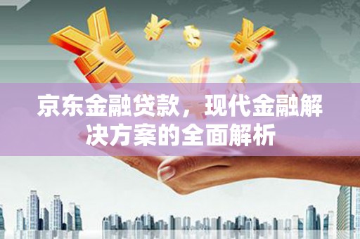 狮子山京东金融贷款，现代金融解决方案的全面解析