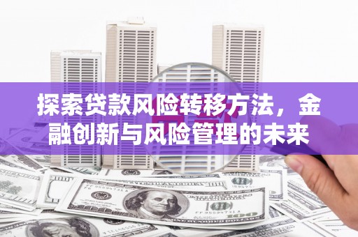 伽师探索贷款风险转移方法，金融创新与风险管理的未来