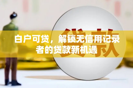巴塘白户可贷，解锁无信用记录者的贷款新机遇
