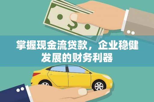 旺苍掌握现金流贷款，企业稳健发展的财务利器