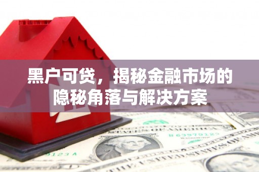 灵石黑户可贷，揭秘金融市场的隐秘角落与解决方案