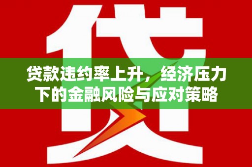 和田市贷款违约率上升，经济压力下的金融风险与应对策略