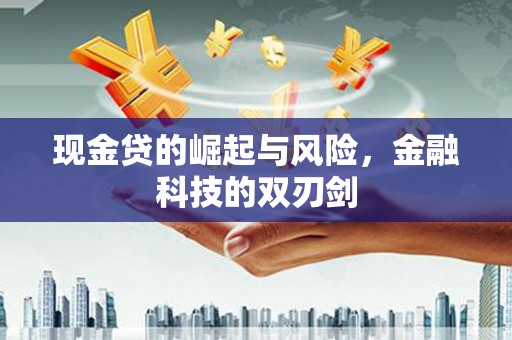 法库现金贷的崛起与风险，金融科技的双刃剑