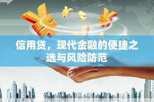 屏边信用贷，现代金融的便捷之选与风险防范