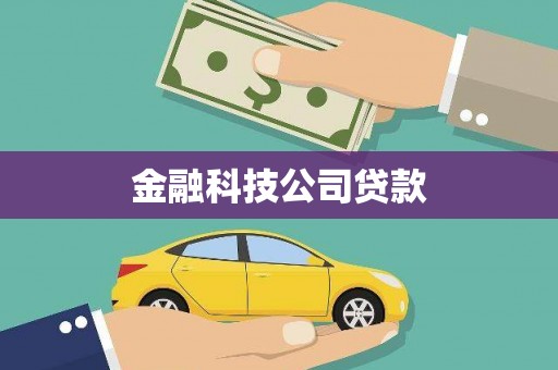 金塘金融科技公司贷款