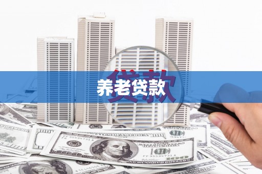 商河养老贷款