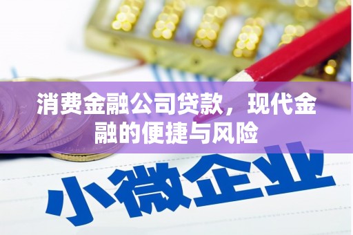 旬阳消费金融公司贷款，现代金融的便捷与风险