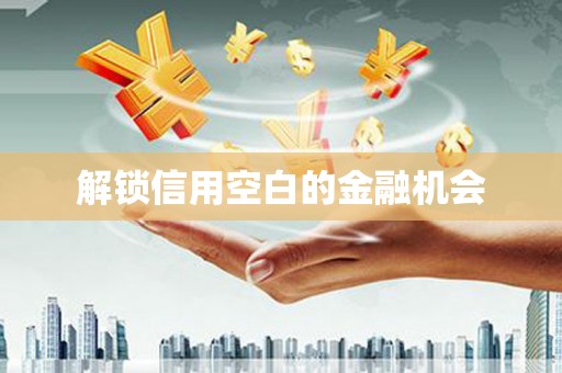 高安解锁信用空白的金融机会