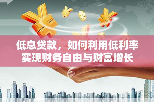 张掖低息贷款，如何利用低利率实现财务自由与财富增长