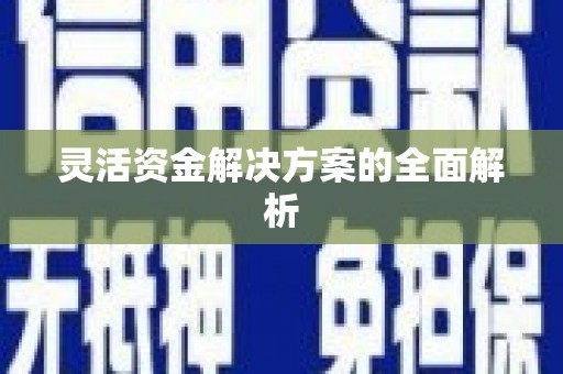 日喀则灵活资金解决方案的全面解析